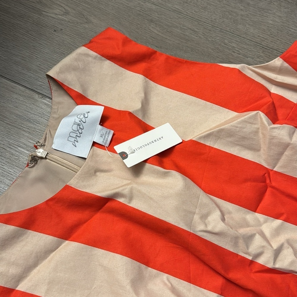 FINAL MARKDOWN Anthropologie Mare Mare Bubble-Hem Mini Dress - Multiple Sizes🍊⏰ - Picture 7 of 11
